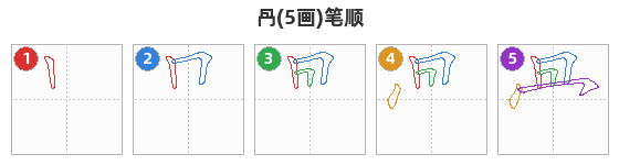 冎笔顺分解图