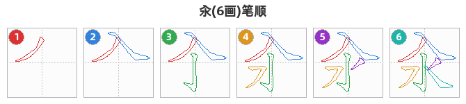 汆笔顺分解图