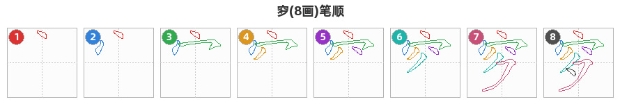 穸笔顺分解图